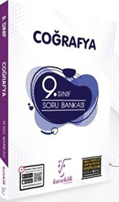 9. Sınıf Coğrafya Soru Bankası Karekök Yayınları