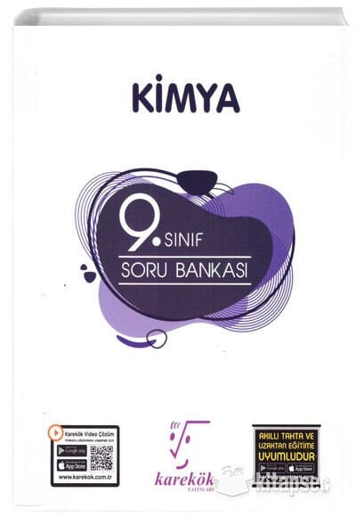 9. Sınıf Kimya Soru Bankası Karekök Yayınları