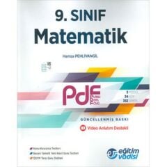 9. Sınıf Matematik Güncel PDF Planlı Ders Föyü Eğitim Vadisi Yayınları