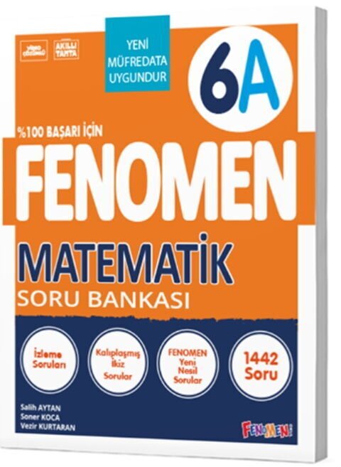 6. Sınıf Matematik Fenomen A Soru Bankası Fenomen Kitap