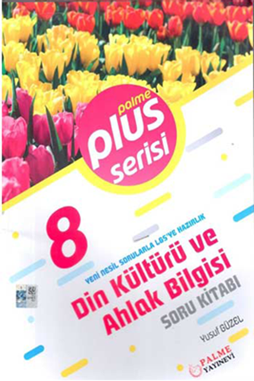 8. Sınıf Din Kültürü ve Ahlak Bilgisi Plus Serisi Soru Kitabı Palme Yayınevi