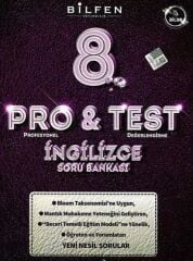 Bilfen Yayıncılık 8. Sınıf İngilizce ProTest Soru Bankası