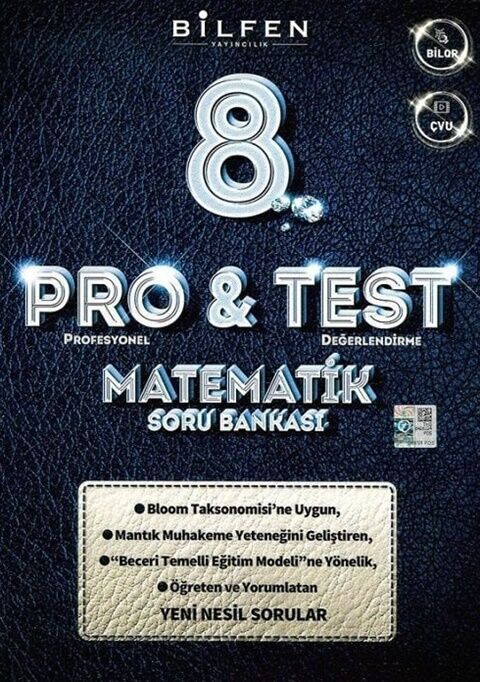 Bilfen Yayıncılık 8. Sınıf Matematik ProTest Soru Bankası