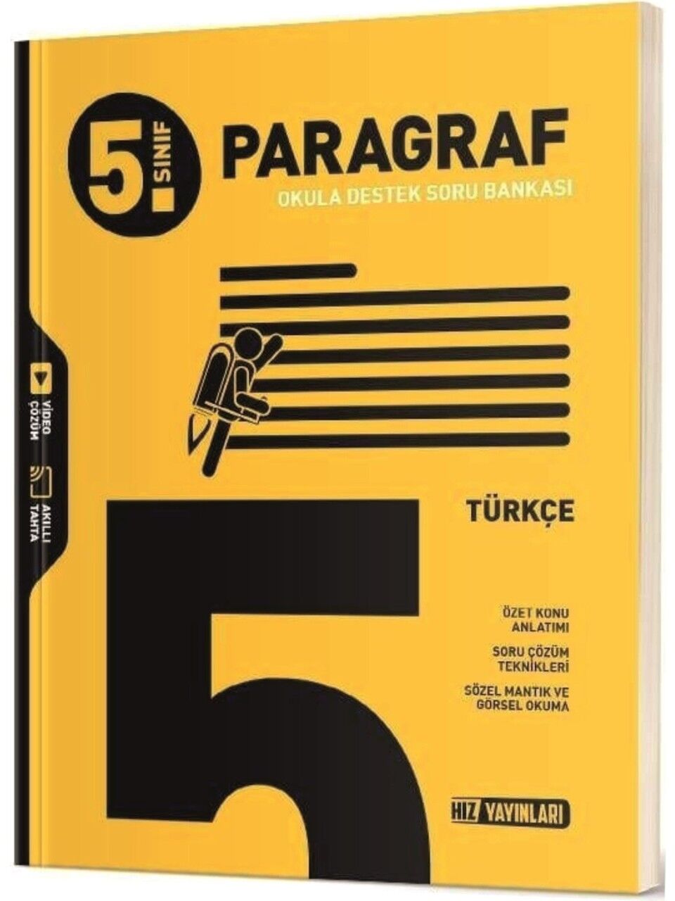 Hız Yayınları 5. Sınıf Türkçe Paragraf Soru Bankası