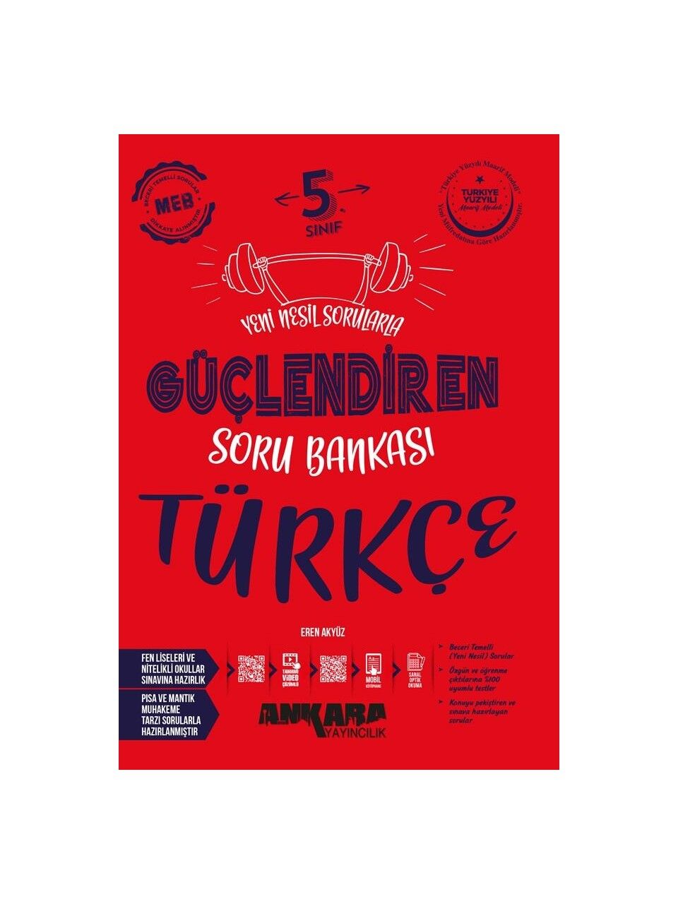 5. Sınıf Güçlendiren Türkçe Soru Bankası Ankara Yayıncılık