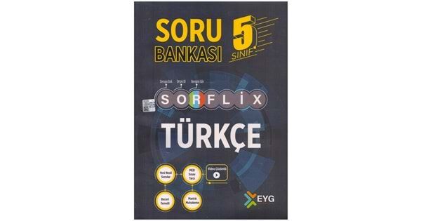 5.Sınıf Sorflix Türkçe Soru Bankası EYG Yayınları