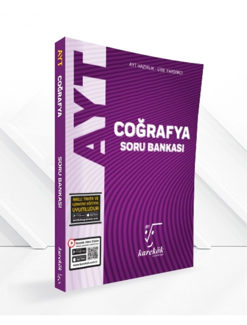 AYT Coğrafya Soru Bankası Karekök Yayınları