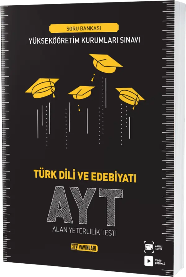 YKS AYT Türk Dili ve Edebiyatı Soru Bankası Hız Yayınları