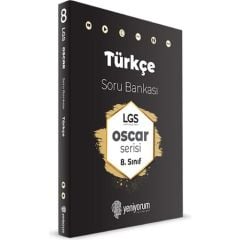YENİYORUM YAYINLARI LGS OSCAR SERİSİ 8. SINIF TÜRKÇE