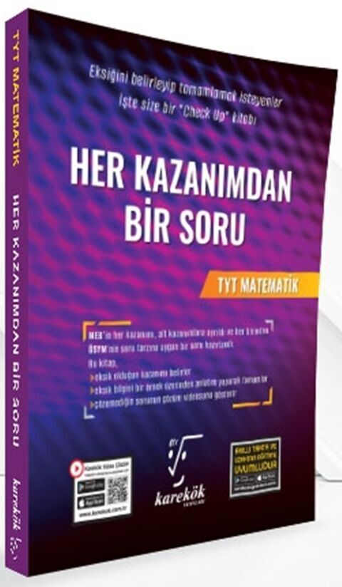 TYT Matematik Her Kazanımdan Bir Soru Karekök Yayınları