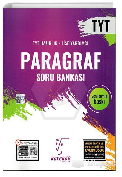 TYT Paragraf Soru Bankası Karekök Yayınları