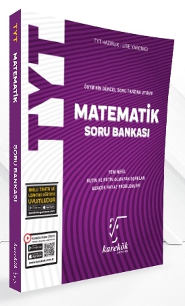 TYT Matematik Güncel Soru Bankası Karekök Yayınları
