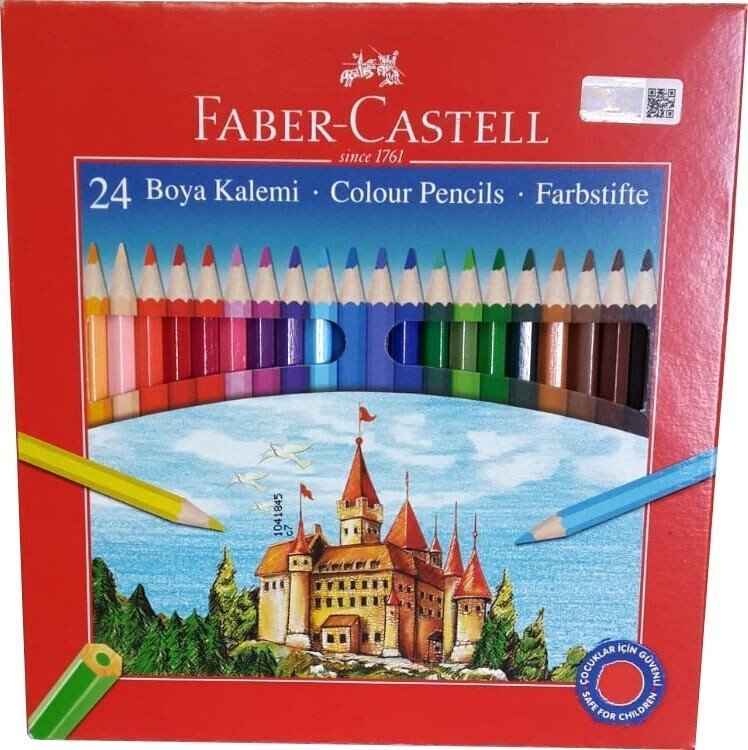 FABER CASTELL 24'LÜ BOYA KALEMİ