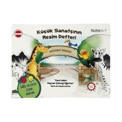 NOTTE KÜÇÜK SANATÇININ RESİM DEFTERİ. 40 SAYFA C5 80 GR 40 SAYFA