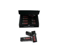 FABER CASTELL  SİLGİ SİYAH 3 LÜ