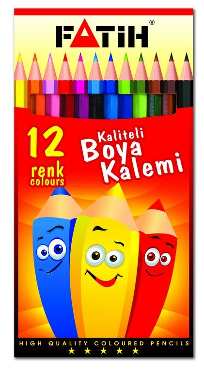 FATİH BOYA KALEMİ 12'Lİ