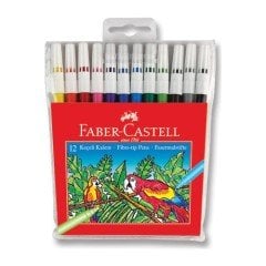 FABER CASTELL 12'Lİ KEÇELİ KALEM