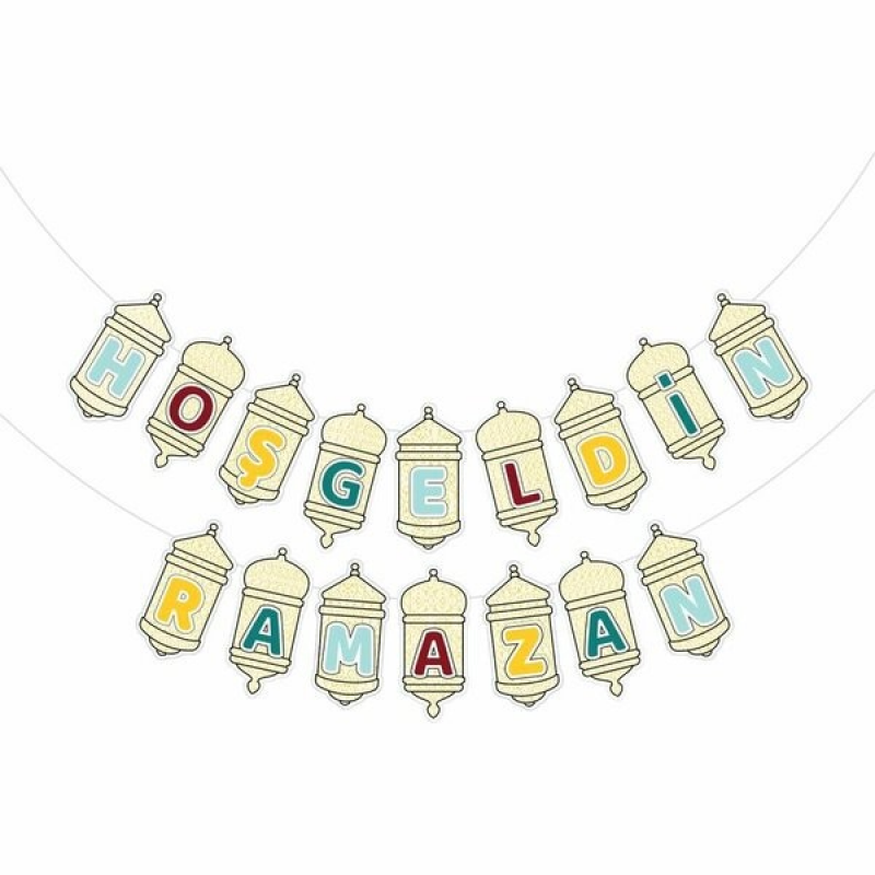 RAMAZAN SÜSÜ CARTOON HOŞGELDİN RAMAZAN