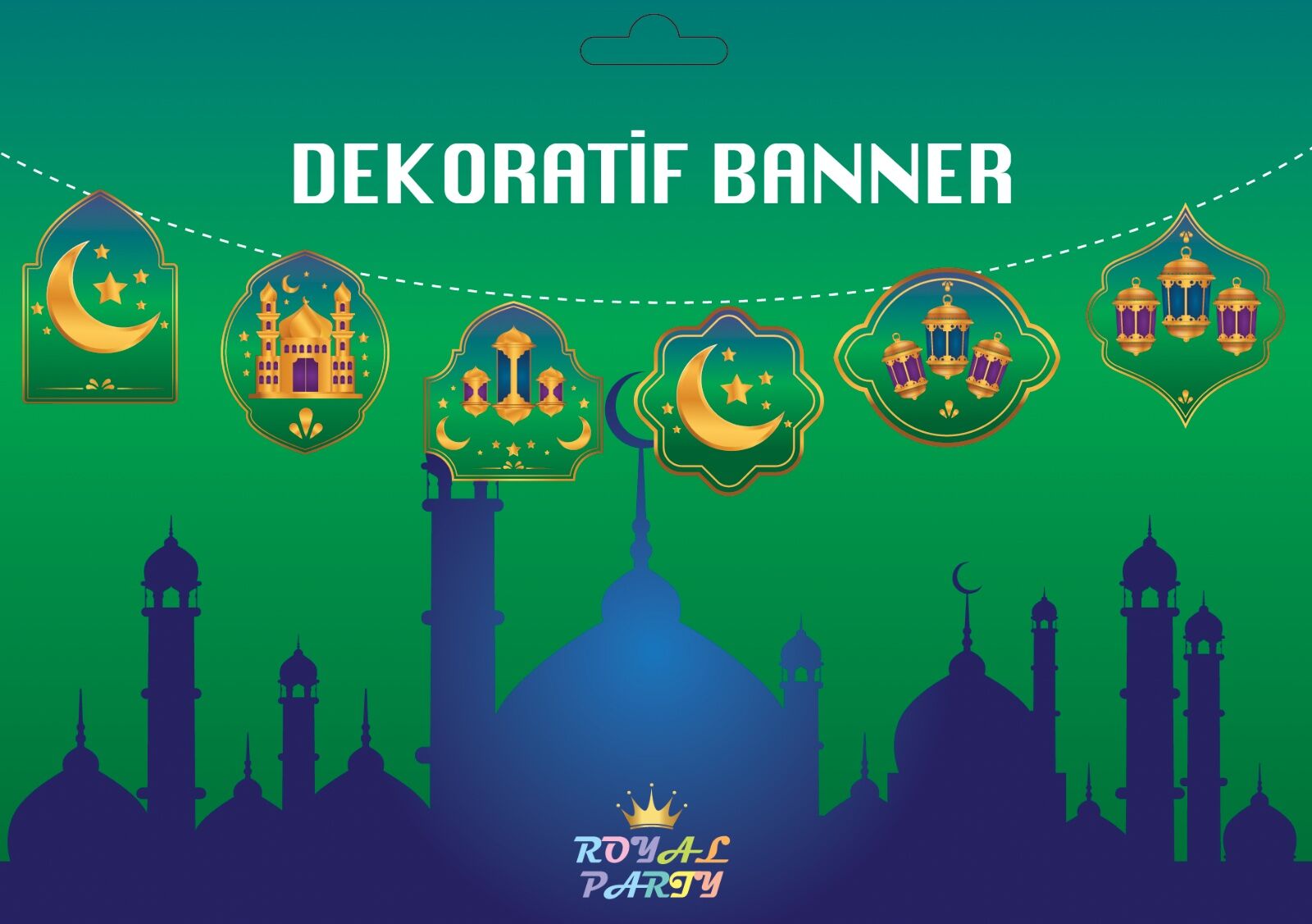 Ramazan Dekoratif Banner