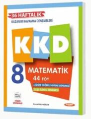 Kazanım Kavrama Denemeleri 8. Sınıf Matematik (44 Fasikül) Kurmay ELT