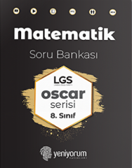 LGS 8. Sınıf Matematik Soru Bankası Oscar Serisi Yeni Yorum Yayınları