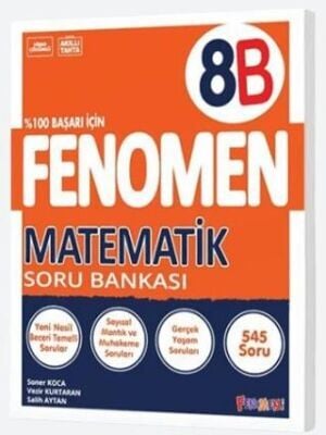 8. Sınıf LGS Fenomen Matematik Soru Bankası Fenomen Kitap
