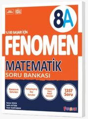 8. Sınıf Fenomen Matematik A Soru Bankası Fenomen Kitap