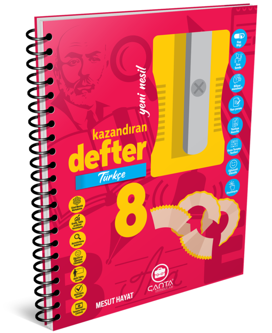 8.Sınıf Çanta Yayınları Kazandıran Defter