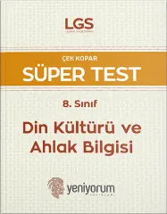 LGS 8. Sınıf Din Kültürü Çek Kopar Süper Test Yeni Yorum Yayınları