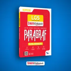 8. Sınıf LGS Paragraf Sınav Kalitesinde Soru Bankası Sınav Yayınları