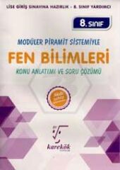8. Sınıf Fen Bilimleri MPS Konu Anlatımı ve Soru Çözümü Karekök Yayınları