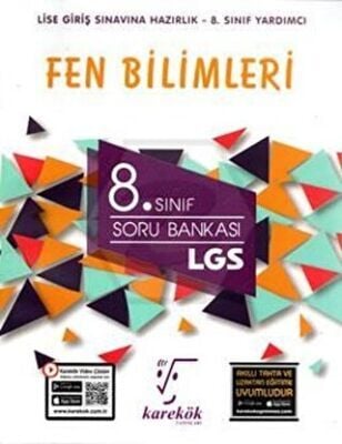 8.Sınıf LGS Fen Bilimleri Soru Bankası Karekök Yayınları