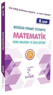 8.Sınıf Matematik MPS Konu Anlatımı ve Soru Çözümü Karekök Yayınları