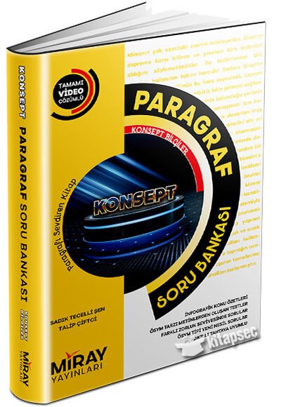 TYT Paragraf Konsept Soru Bankası Miray Yayınları