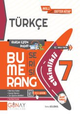 GÜNAY 7.SINIF TÜRKÇE BUMERANG ETKİNLİKLİ SORU BANKASI