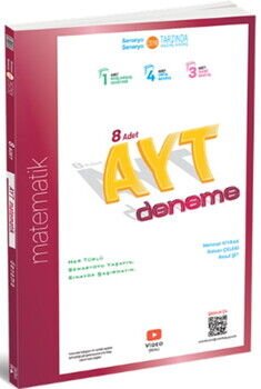 2026 Model AYT 8 li Matematik Deneme Üç Dört Beş Yayınları