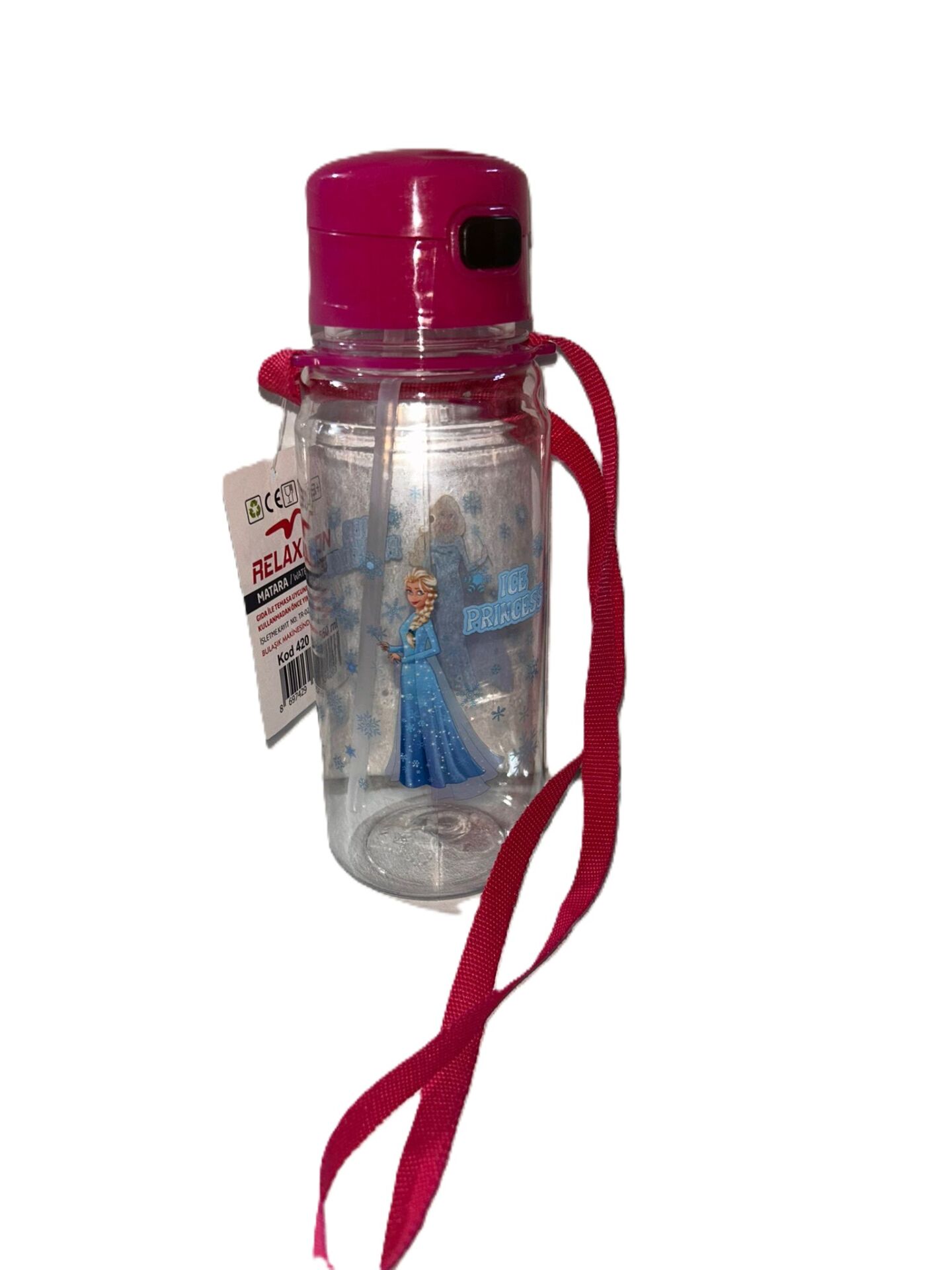 Relaxion Desenli Matara 550ml Pembe