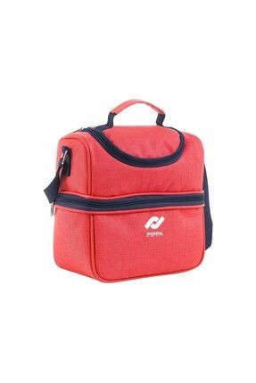 Pippa Kırmızı Iki Bölmeli Isı Yalıtımlı Beslenme Çantası