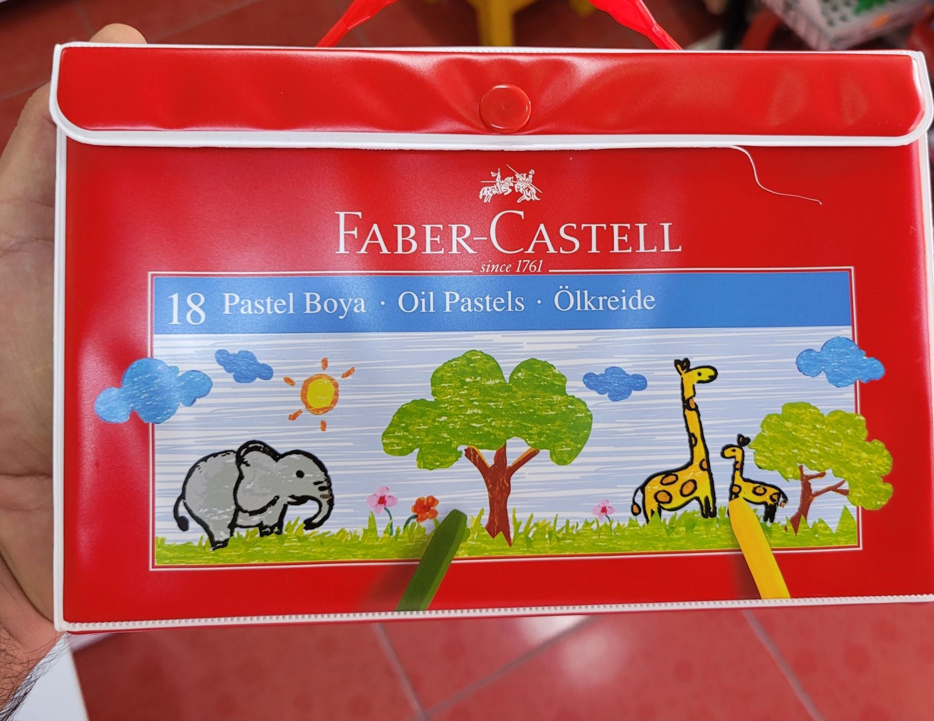 Faber 18 Renk Pastel Boya