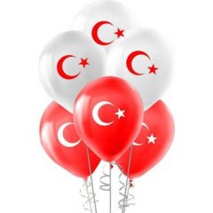 Ayyıldız Baskılı Balon 20 Li