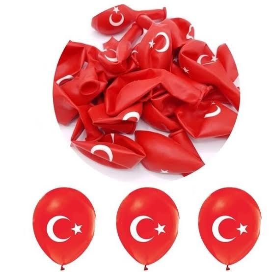 Ayyıldız Baskılı Balon 20 Li