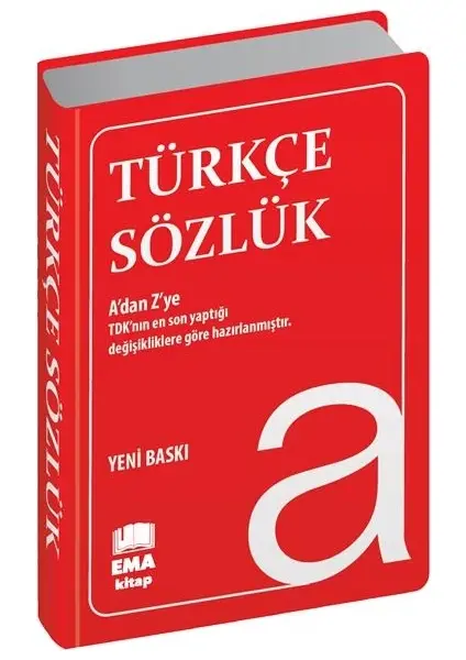 Ema Kitap Türkçe Sözlük A'Dan Z'Ye TDK Uyumlu
