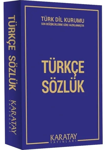 Karatay Yayınları Ortaokul Türkçe Sözlük