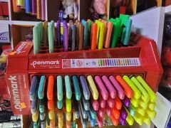 PENMARK FOSFORLU KALEM 5 Lİ FARKLI RENK  SEÇENEĞİ