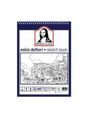 Mona Lisa Eskiz Defteri A5 50 Yaprak 148 x 210 mm 120 gr. Renk Bilgisi Yok