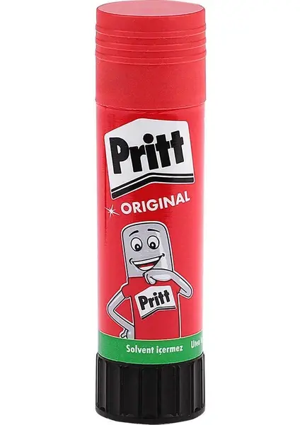 Pritt Stick Kırmızı Yapıştırıcı 11 gr - Silindirik, Desensiz (1 Adet)