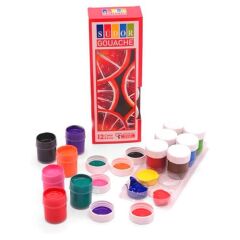 Südor Guaj Boya 15 Ml 12 Li Sd525 Çocuklar İçin Parlak Renk Seçenekleriyle Yaratıcılığı Destekler