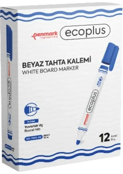 Penmark Tahta Kalemi 12ECOPLUS mavi