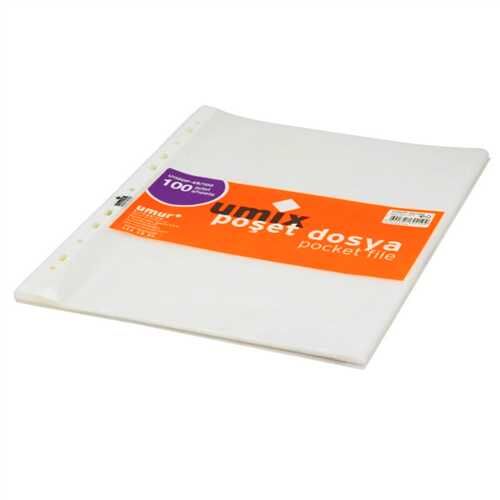 UMİX POŞET DOSYA A4 100 LÜ U1100P-100