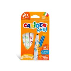 CARİOCA KEÇELİ KALEM BABY JUMBO 6 RENK 42813 YIKANABİLİR